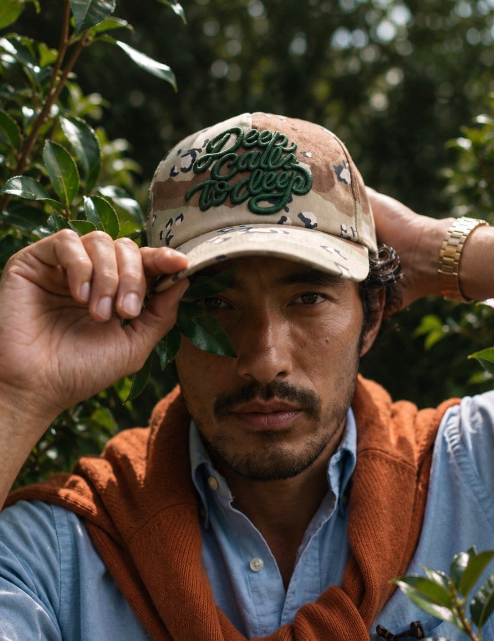 Deep Calls Camo Cap