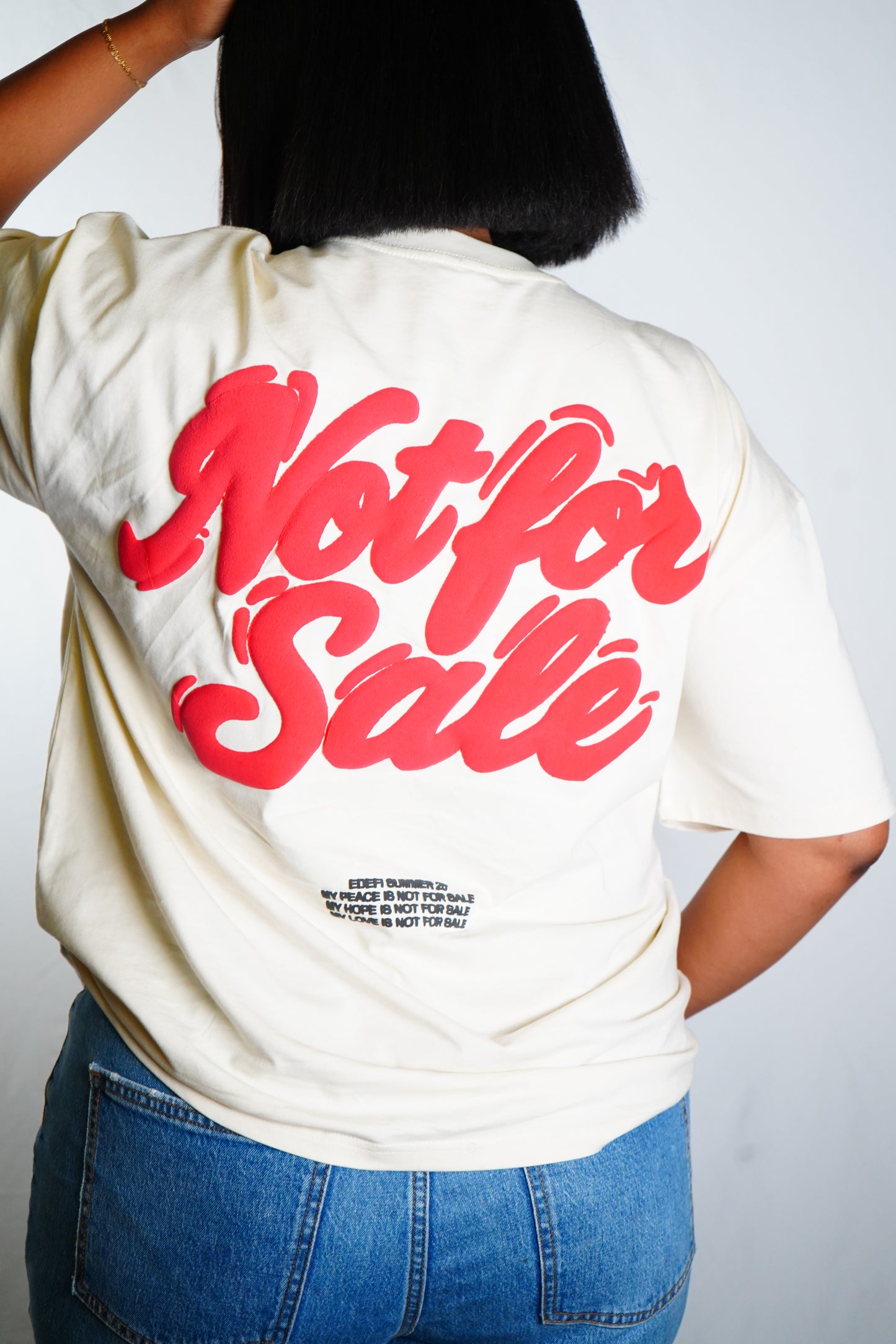 Not For Sale Puff Tee