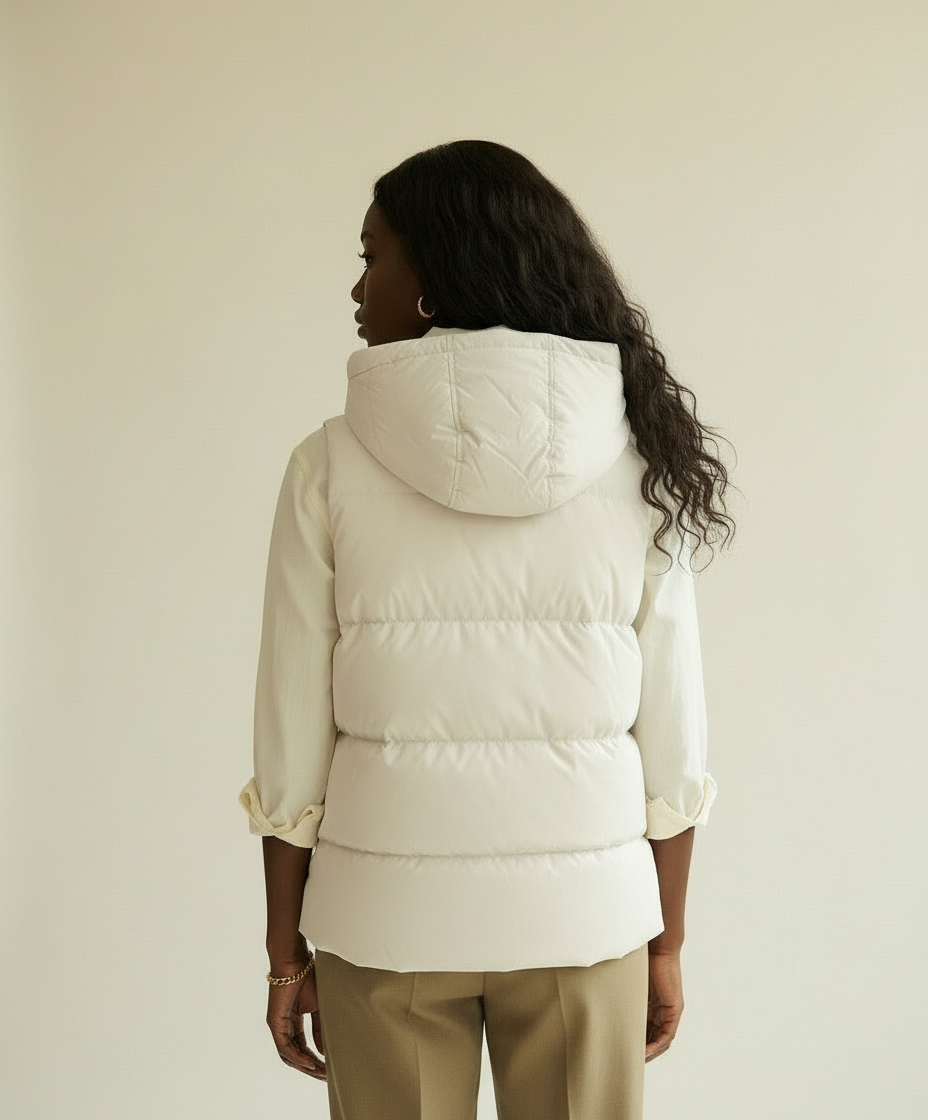 Women's Hooded Puffy Vest
