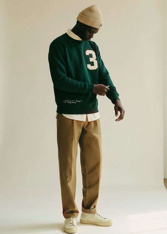 Three Strands Heavy Crew