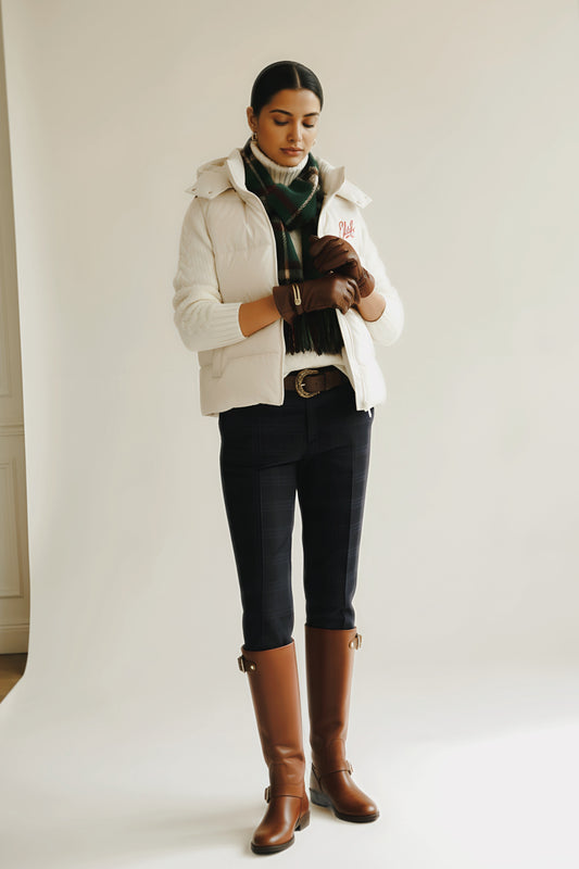 Women's Hooded Puffy Vest