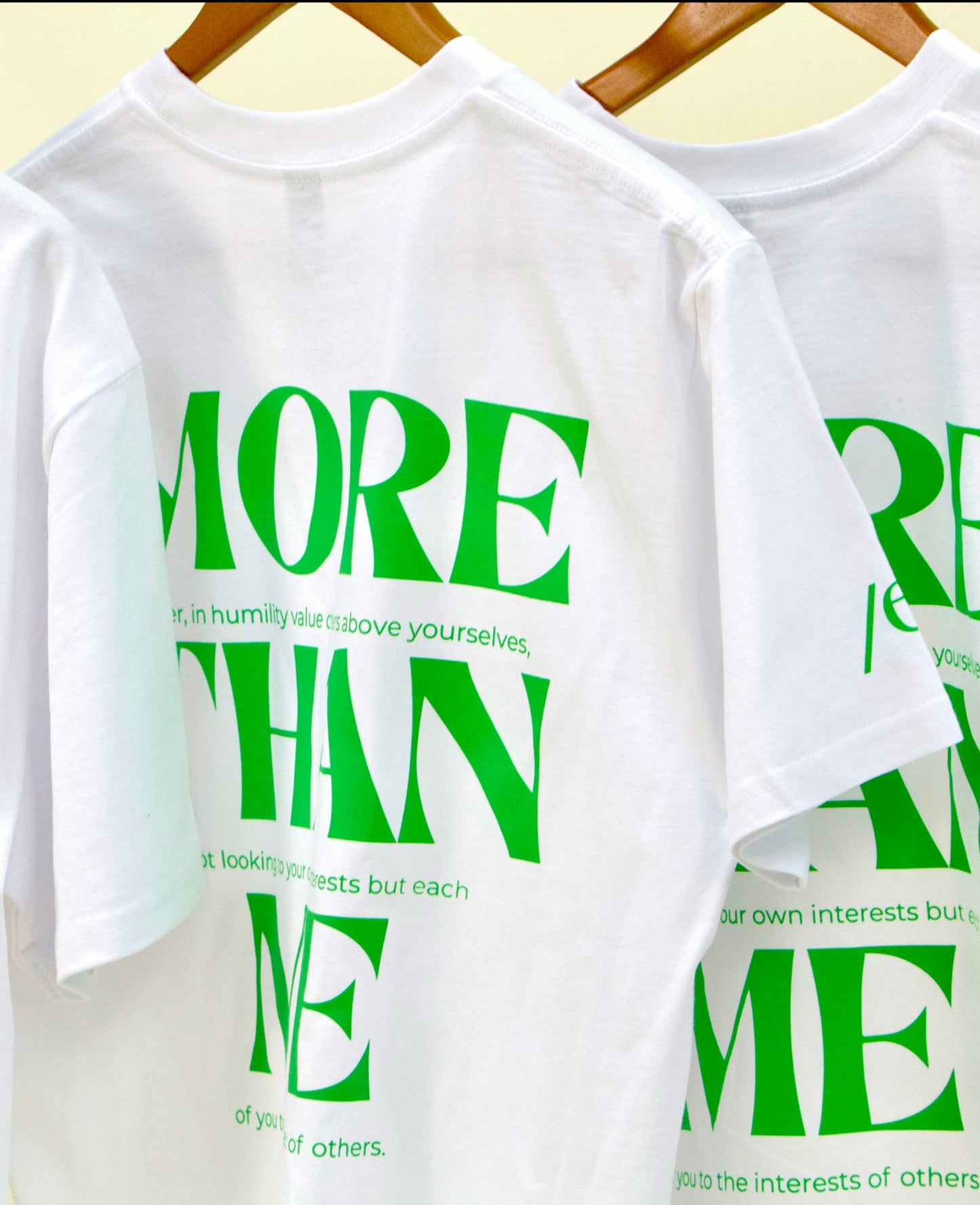 More Than Me Tee