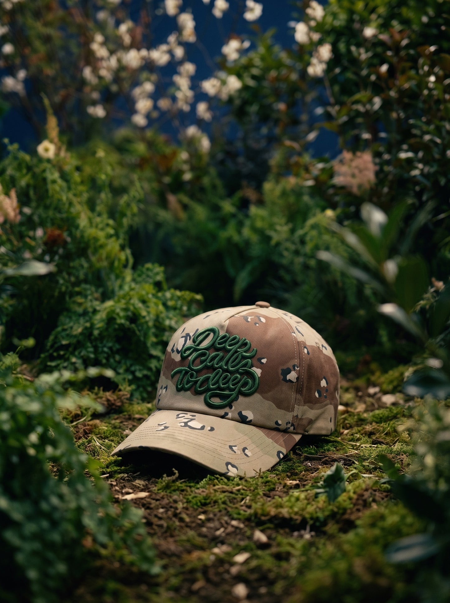 Deep Calls Camo Cap