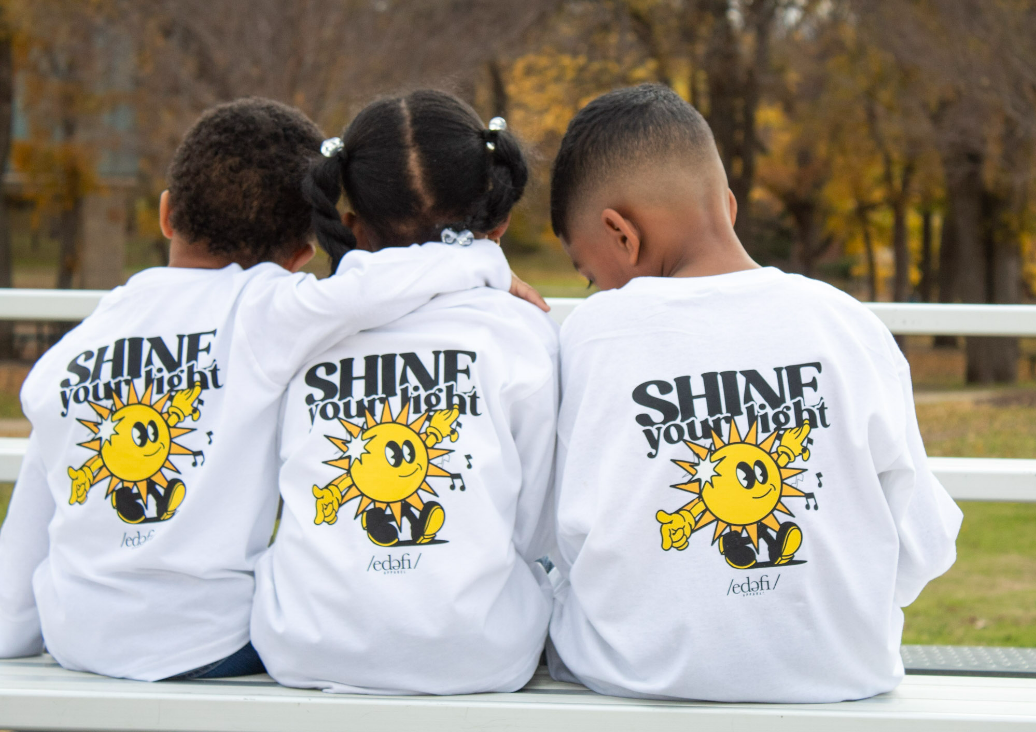 Kids Shine Your Light Tee