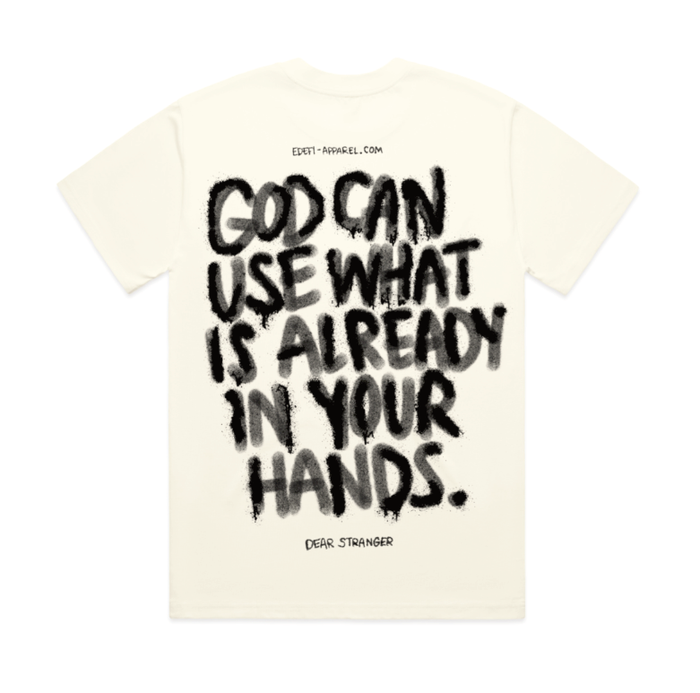 Dear Stranger Tee Faded Bone