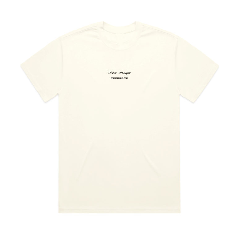 Dear Stranger Tee Faded Bone