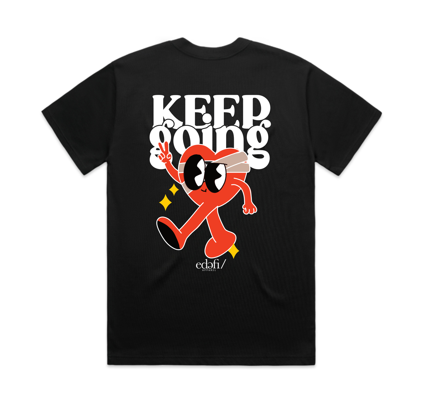 Keep Going Heavyweight Tee